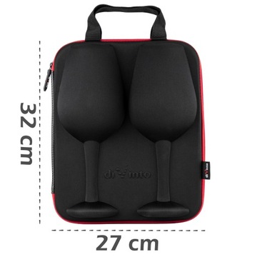 KIELISZKI W ETUI Who cares Duże 860ml Diamond