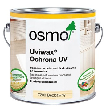 OSMO UVIWAX BEZBARWNY JEDWABISTY MAT 0,75L 7200