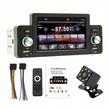 RADIO SAMOCHODOWE 1DIN 5''ANDROID 6 GPS 60W X 4