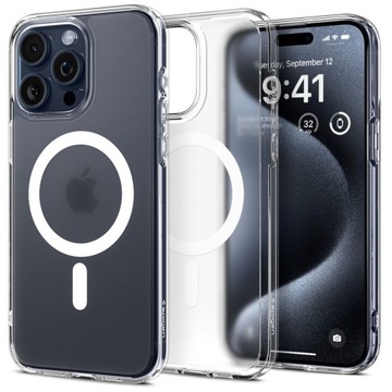 SPIGEN - OBUDOWA MAGSAFE - DO IPHONE 15 PRO MAX + SZKŁO