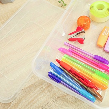 Контейнер-органайзер пластиковый 11л, прозрачный, для обуви