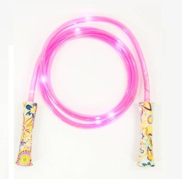 Светоотражающая скакалка со светом