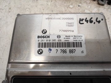 BMW 3 E46 FACELIFT 01- 2.0D N47UL SADA STARTOVACÍ ŘÍZENÍ 7786887