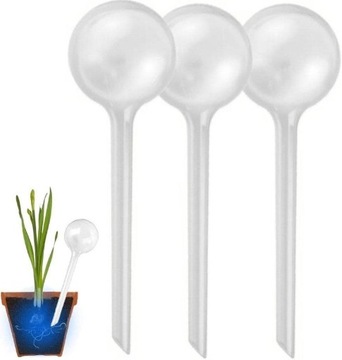 10x KULE NAWADNIAJĄCE DO KWIATÓW ROŚLIN DOZOWNIK WODY DO PODLEWANIA DOMOWY