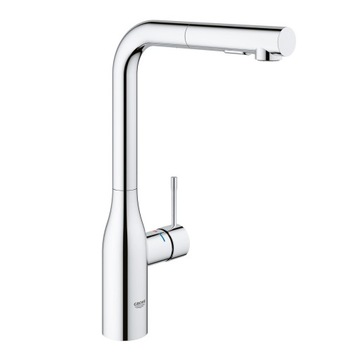Bateria kuchenna stojąca Grohe Essence srebrny