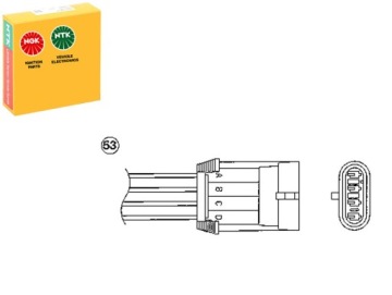 NGK NTK OTA7N-5A1 ЛЯМБДА-ЗОНД OPEL ASTRA VECTRA