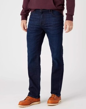 Męskie spodnie jeansowe proste Wrangler TEXAS W38 L32