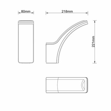 Новый настенный светильник Lakko IP44 LED Inspire для наружного освещения
