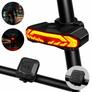 Поворотники для велосипеда LED велосипедна лампа з напрямками USB C