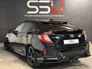 Honda Civic X Hatchback 5d 1.5 VTEC Turbo 182KM 2017 Honda Civic 1.5 T 182 KM Sport CarPlay Kamera Full Led Nawigacja PDC SSU, zdjęcie 3