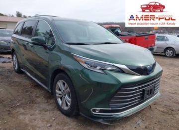 Toyota Sienna III 2022 Toyota Sienna Platinum 2022 2.5 Hybryda 189KM