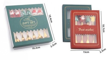 Рождественский подарочный набор Праздничные украшения и подарки для стола