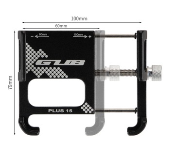 АЛЮМИНИЕВЫЙ ДЕРЖАТЕЛЬ ДЛЯ ВЕЛОСИПЕДА ДЛЯ ТЕЛЕФОНА GUB PLUS 15