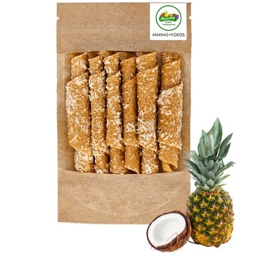 Rollsy owocowe ananas kokos 50 g