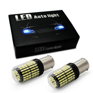 СВЕТОДИОДНАЯ ЛАМПА 144 SMD 4014 P21/5W BAY15D CANBUS