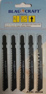 Brzeszczoty do wyrzynarek T111C-5 BLAUCRAFT