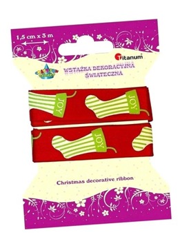 WSTĄŻKA MATERIAŁOWA 15MM X 3M SKARPETY