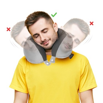 PODUSZKA ROGAL PODRÓŻNA NA SZYJĘ DO SAMOCHODU PIANKA VISCO MEMORY ZAGŁÓWEK