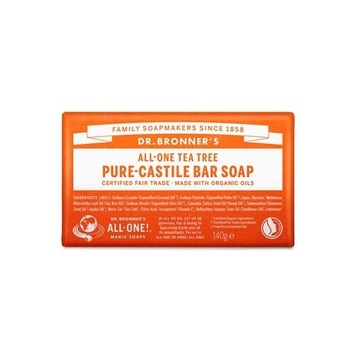 Mydło w kostce Dr. Bronner's drzewo herbaciane 140