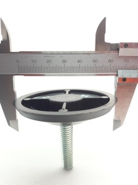 4 вставки 40x40M10 + ножка fi70M10x40