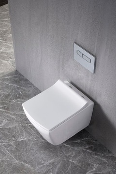 Подвесной унитаз без оправы с SLIM SEAT