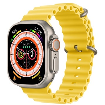 SMARTWATCH ULTRA SMART ULTRAWATCH МУЖЧИНЫ ЖЕНЩИНЫ МЕНЮ PL GPS ВОДОНЕПРОНИЦАЕМЫЙ NFC