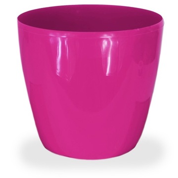 DONICZKA kolory POŁYSK donica OSŁONKA ziemia 19 cm