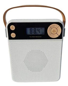 Radio Cyfrowe Tchibo 322842 FM AUX SKÓRA RETRO