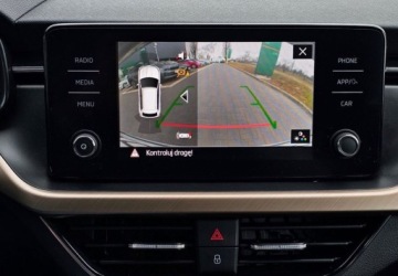 Skoda Kamiq Crossover 1.0 TSI 110KM 2022 Skoda Kamiq Niski przebieg - Tempomat ACC 210kmh - Czujniki - Kamera - Fak, zdjęcie 21