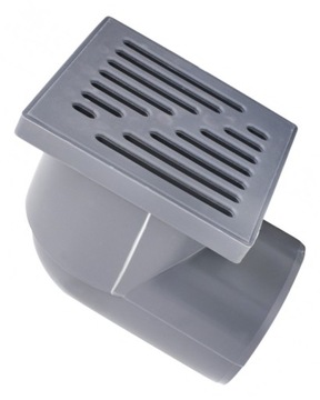 KRATKA ŚCIEKOWA 15CM ODPŁYW BOCZNY Fi 110 OBROTOWA