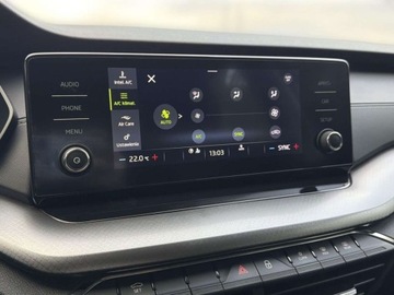 Skoda Octavia IV Liftback 1.0 TSI EVO 110KM 2022 Skoda Octavia Ambition Czujniki parkowania przodtyl Lane Assist Faktura Va, zdjęcie 27
