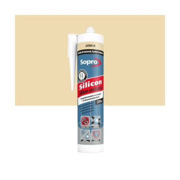Silikon Sopro Sanitarny 28 Jaśmin 310 ml