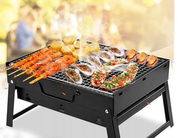 СКЛАДНОЙ ТУРИСТИЧЕСКИЙ ГРИЛЬ ПОРТАТИВНЫЙ ЧЕМОДАН С РУЧКОЙ