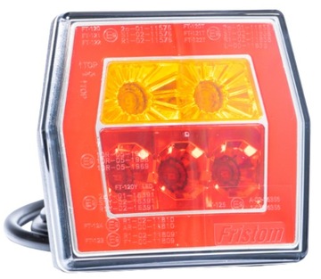 LAMPA TYLNA LED 3 FUNKCYJNA NACZEPA KONTENER MOCNA