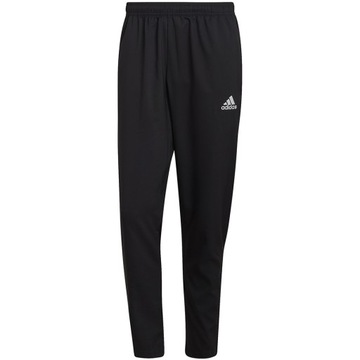 adidas spodnie męskie dresowe sportowe czarne 100% poliester roz XL