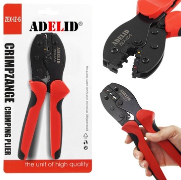 ZACISKARKA PRASKA DO KABLI TULEJEK IZOLOWANYCH 4 6