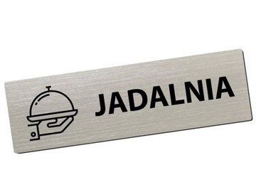 Самоклеящаяся вывеска СТОЛОВАЯ различные дизайны 20х6