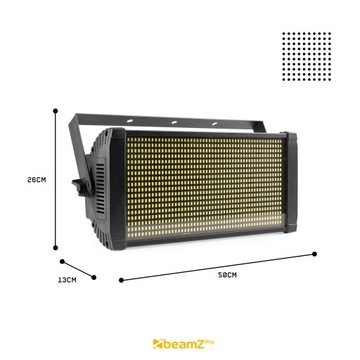 Мощный светодиодный стробоскоп Blinder 936 DMX, холодный белый