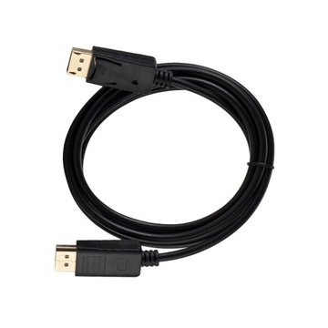 KABEL DISPLAYPORT DP DO DP 1 8M CZARNY, WYSOK