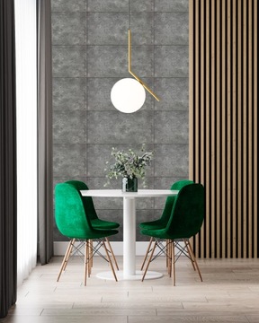 СТЕНОВАЯ ПАНЕЛЬ БЕТОН серая 7014 2м2 + клей Den Braven