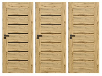 ДВЕРИ с РАМКОЙ Белый PORTA VERTE G.4 Правая 80