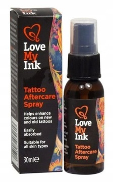 Love My Ink SET Крем-спрей Масло для татуировки