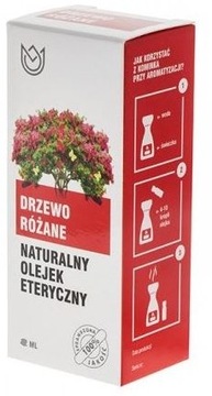 NATURALNY 100% OLEJEK ETERYCZNY DRZEWO RÓŻANE 5ML