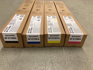 Toner Sharp BP-GT20YA Yellow Oryginał do BP-20C20