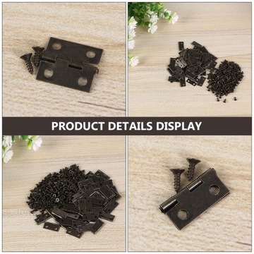 100 шт. МИНИ-АВТОМАТИЧЕСКИЕ ПРУЖИННЫЕ ПЕТЛИ