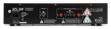 УСИЛИТЕЛЬ МОЩНОСТИ SPL 300 2x150 Вт В 19-ФУТОВОЙ СТОЙКЕ