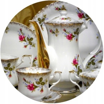001 BULIONÓWKA 400 IWONA Róża MALCER porcelana