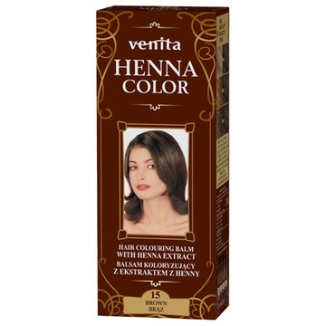 VENITA HENNA COLOR balsam koloryzujący włosów 15