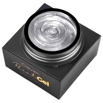 КРАСКА-ГЕЛЬ ДЕКОРАТИВНЫЙ ГЕЛЬ для ногтей омбре NAIL ART ORNAMENTS 5g SILVER
