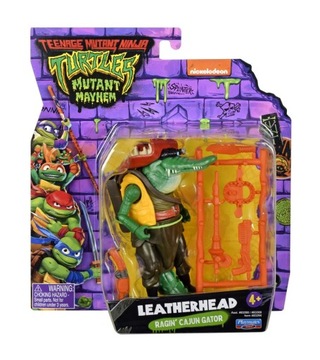Wojownicze Żółwie Ninja Mutant Mayhem Figurka LEATHERHEAD 11 cm